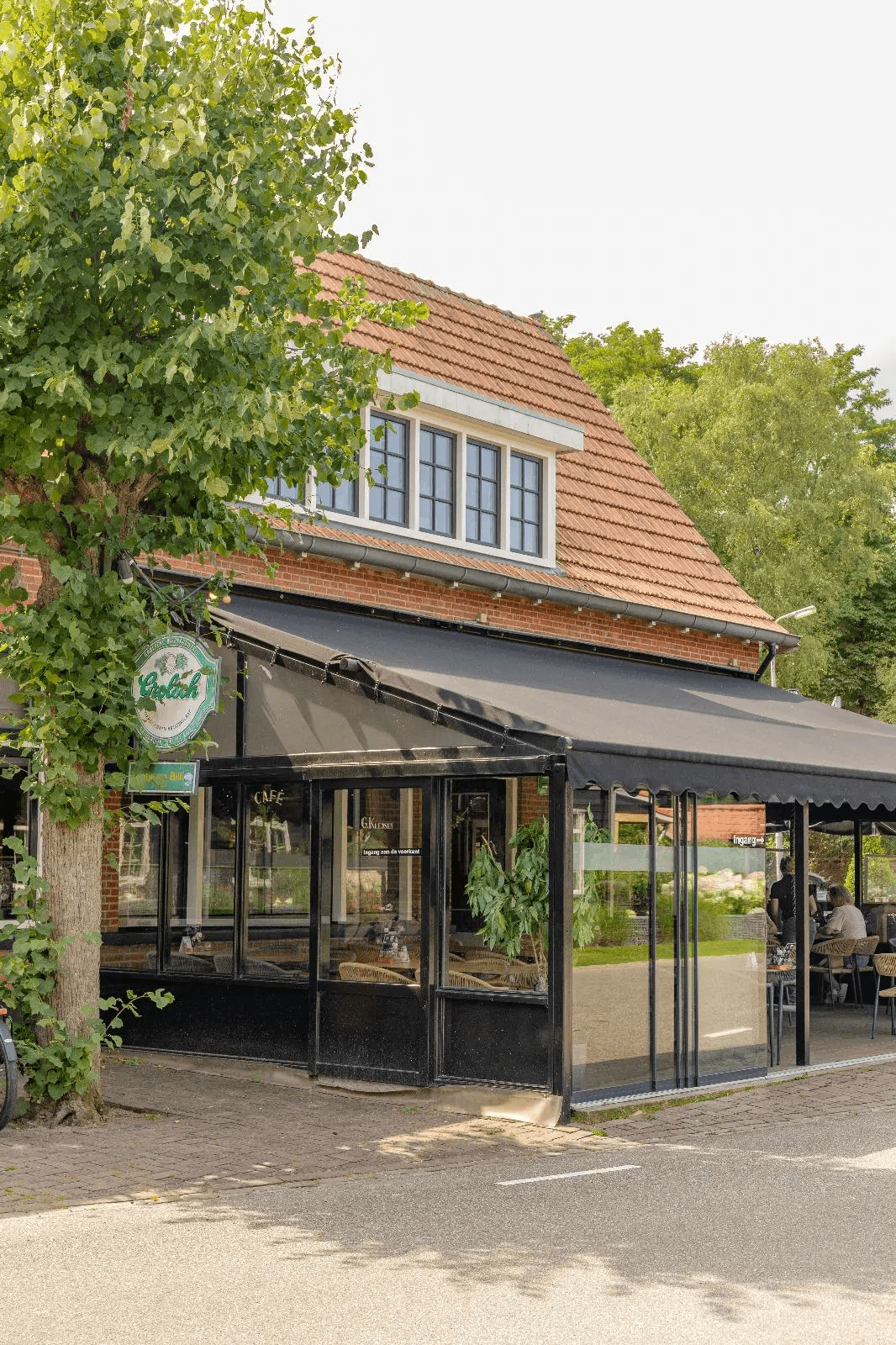 Voorterras gevel close